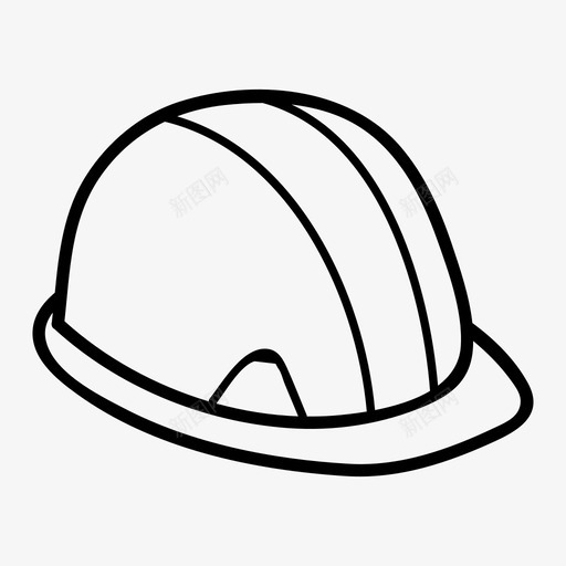 施工安全帽工人图标svg_新图网 https://ixintu.com 安全帽 工人 施工 涂鸦