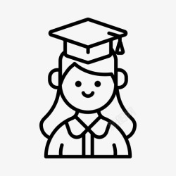 教育在线研究生教育在线课程图标高清图片