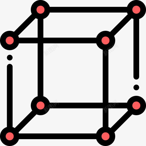 分子物理13线性颜色图标svg_新图网 https://ixintu.com 分子 物理 线性 颜色