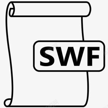 swf文件格式flash文件图标图标