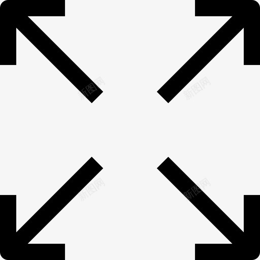 箭头艺术创意图标svg_新图网 https://ixintu.com 元素 创意 图形 图标 最小 箭头 艺术 设计