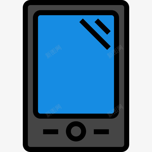智能手机电子设备8线性颜色图标svg_新图网 https://ixintu.com 手机 智能 电子设备 线性 颜色