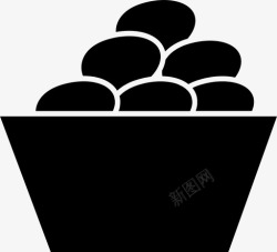 桶饭食物桶饭图标高清图片