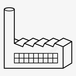 能源工厂工厂企业能源工厂图标高清图片