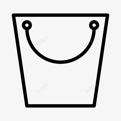 购物袋买买提纲图标svg_新图网 https://ixintu.com 提纲 购物袋