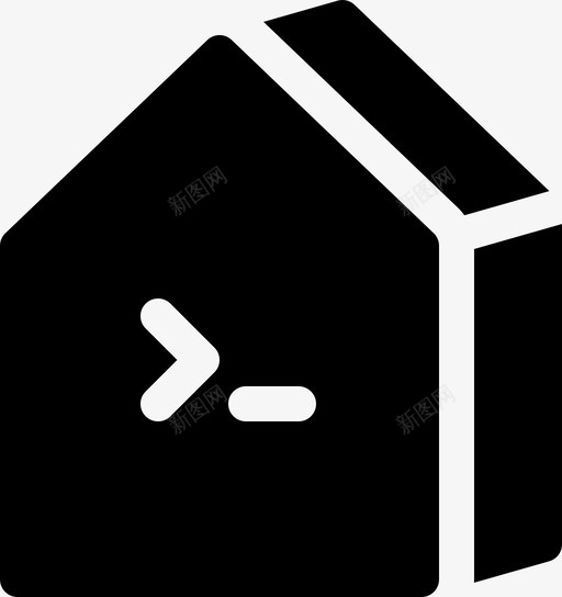 家庭代码房子图标svg_新图网 https://ixintu.com 代码 住所 填写 家庭 房子 程序 网站
