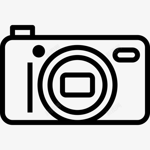 小型照相机摄影54线性图标svg_新图网 https://ixintu.com 小型照相机 摄影54 线性