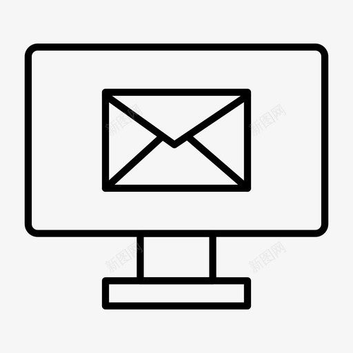 电子邮件传递发送电子邮件未读邮件图标svg_新图网 https://ixintu.com 传递 发送 未读 电子邮件 邮件