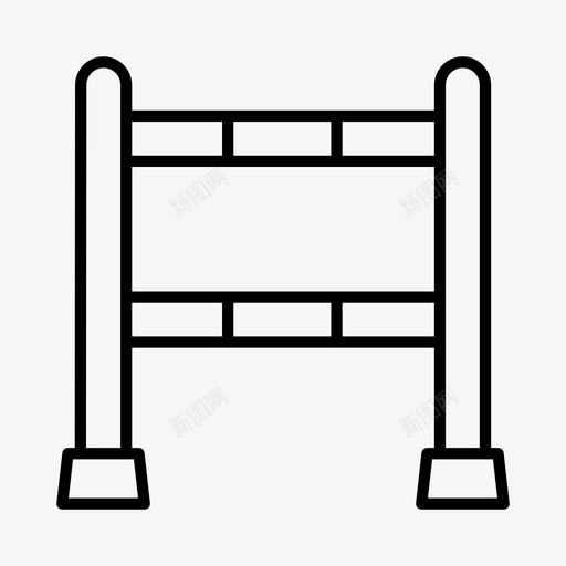 跳马马术赛马图标svg_新图网 https://ixintu.com 赛马 跳马 马术 骑师 骑马