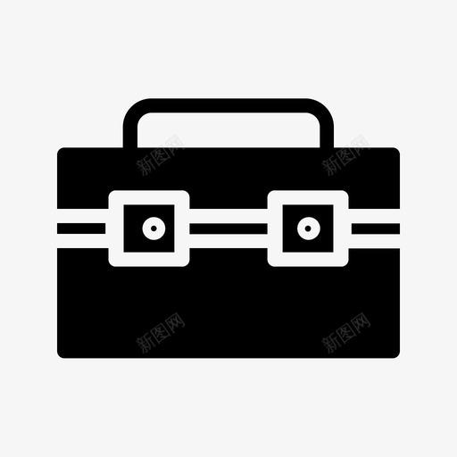 手提箱包旅行图标svg_新图网 https://ixintu.com 度假 手提箱 旅行 行李
