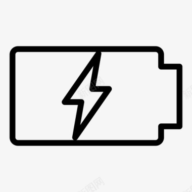 充电电池电图标图标