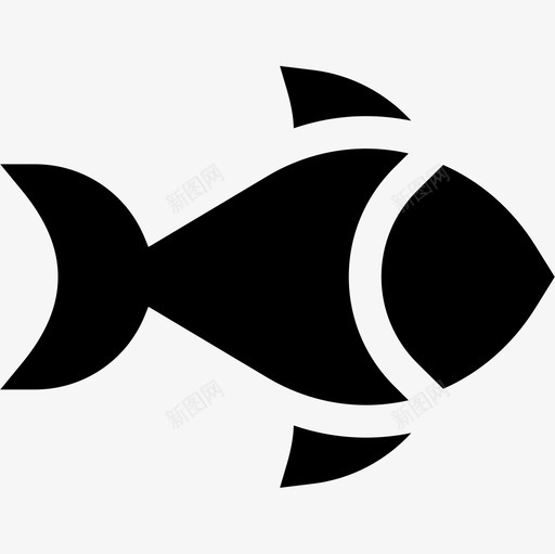 鱼自然56填充图标svg_新图网 https://ixintu.com 填充 自然