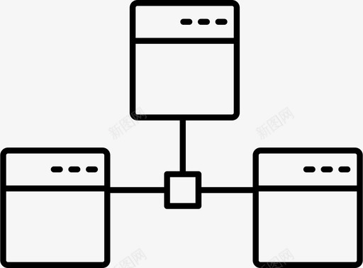 网络通信互联网图标svg_新图网 https://ixintu.com 互联网 网络 通信