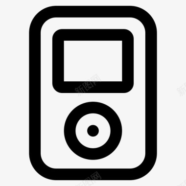 ipod歌曲声音图标图标