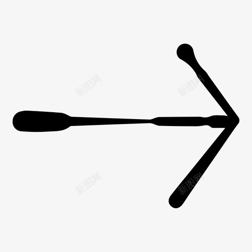 手绘箭头装饰性定向图标svg_新图网 https://ixintu.com 定向 导航 手绘 手绘箭头 装饰性