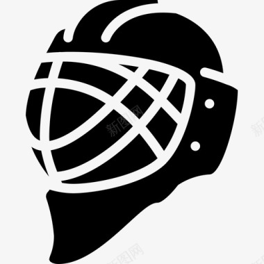 头盔冬季运动26填充图标图标