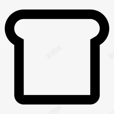 面包食物小麦图标图标