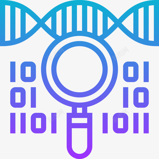 遗传学生物化学11梯度图标svg_新图网 https://ixintu.com 梯度 生物化学 遗传学
