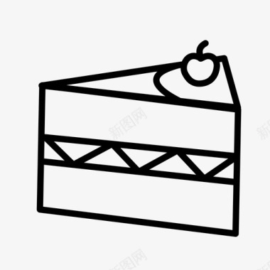 蛋糕甜点食物图标图标