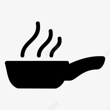 烹饪锅厨房图标图标