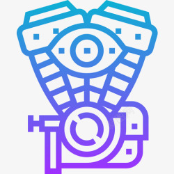 赛车发动时发动机赛车运动5坡度图标高清图片