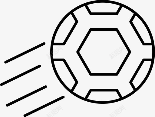 足球游戏运动图标svg_新图网 https://ixintu.com 游戏 足球 运动