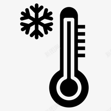温度计天气181填充图标图标