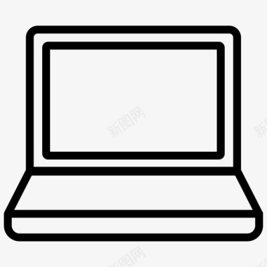 笔记本电脑台式机显示器图标图标