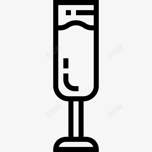 香槟酒杯38号酒吧直线型图标svg_新图网 https://ixintu.com 38号 直线 线型 酒吧 酒杯 香槟 香槟酒