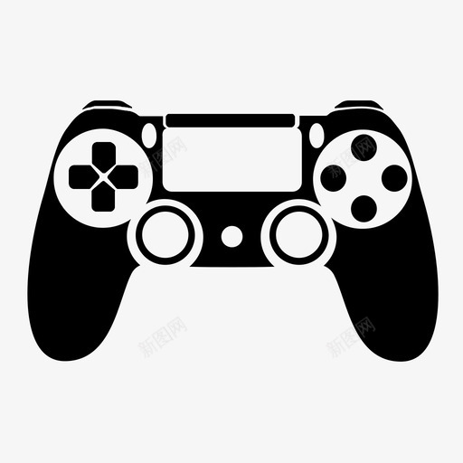 ps4控制器游戏游戏站图标svg_新图网 https://ixintu.com ps4控制器 游戏 游戏控制器 游戏站 视频游戏