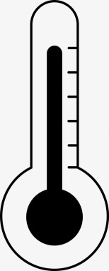 温度计烧伤假日图标图标