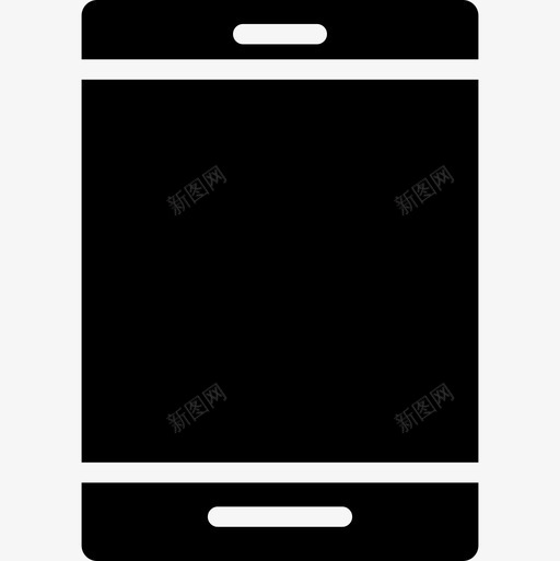 智能手机家电4固态图标svg_新图网 https://ixintu.com 固态 家电4 智能手机