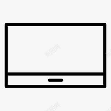 电视显示器液晶显示器图标图标