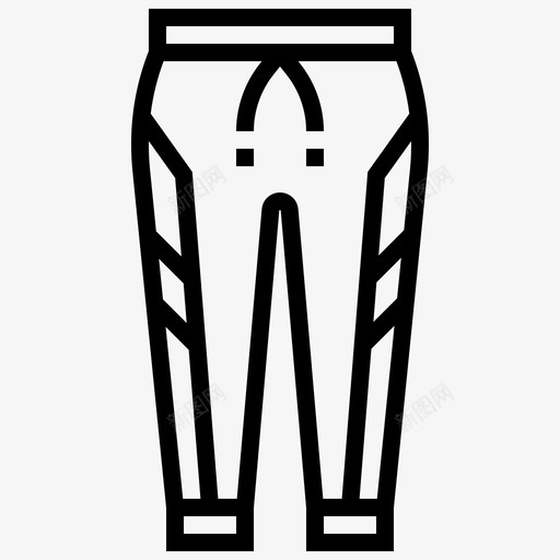 运动紧身裤运动裤运动服图标svg_新图网 https://ixintu.com 晾衣 瑜伽 紧身 运动 运动服