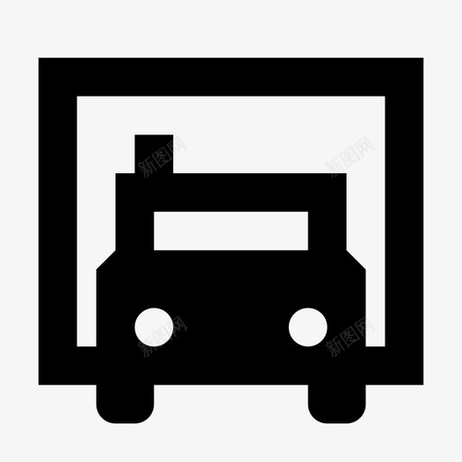 卡车半挂车装运图标svg_新图网 https://ixintu.com 半挂车 卡车 固体 拖车 旅行 装运 车辆 运输