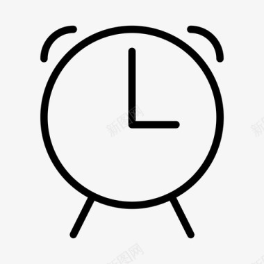 闹钟时钟截止日期图标图标