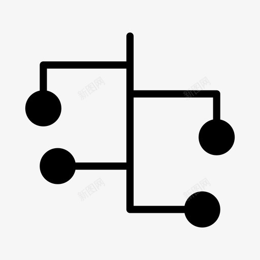 链接服务器连接共享图标svg_新图网 https://ixintu.com 共享 服务器 标志 标志符 符号 计算机 连接 链接