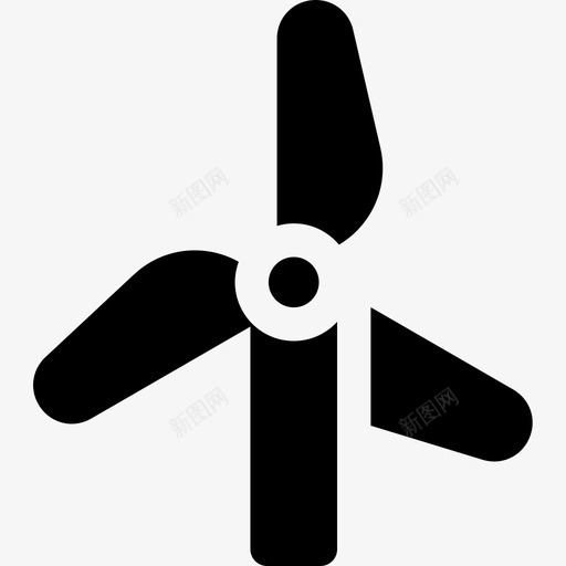 风力发电可持续能源16填充图标svg_新图网 https://ixintu.com 发电 填充 持续 能源 风力