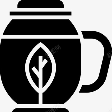 茶饮料17雕文图标图标