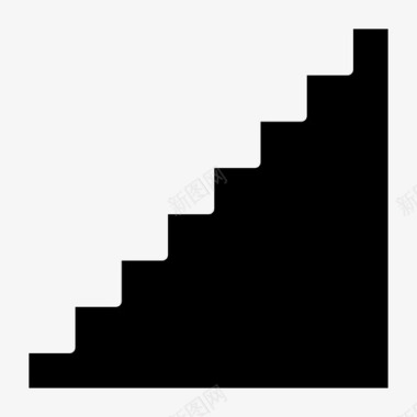 楼梯构造梯子图标图标