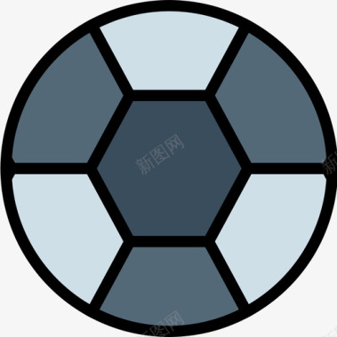 足球教育167线性颜色图标图标