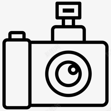 照相机摄像机数码相机图标图标