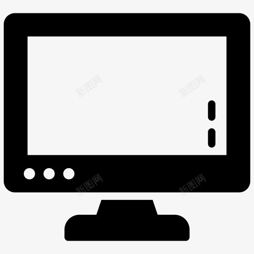 计算机显示器硬件图标svg_新图网 https://ixintu.com lcd 医疗保健 图形 图标 显示器 监视器 硬件 计算机