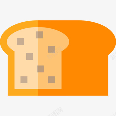 面包超市29扁平图标图标