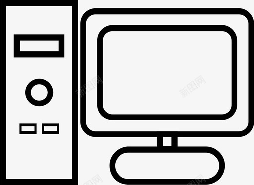 计算机因特网网络图标图标
