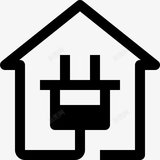 房屋建筑房产图标svg_新图网 https://ixintu.com 建筑 房产 房屋