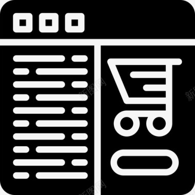电子商务购物139稳定图标图标