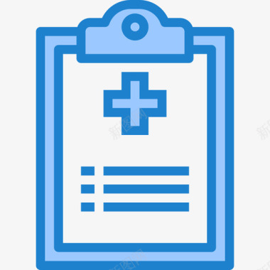 医疗结果健康护理31蓝色图标图标