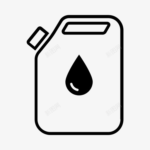 猪油液体包装图标svg_新图网 https://ixintu.com 包装 水 液体 猪油