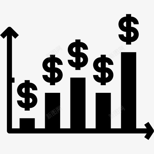 统计金融货币3可靠图标svg_新图网 https://ixintu.com 可靠 统计 货币 金融